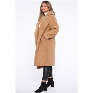 Faux Fur Coat